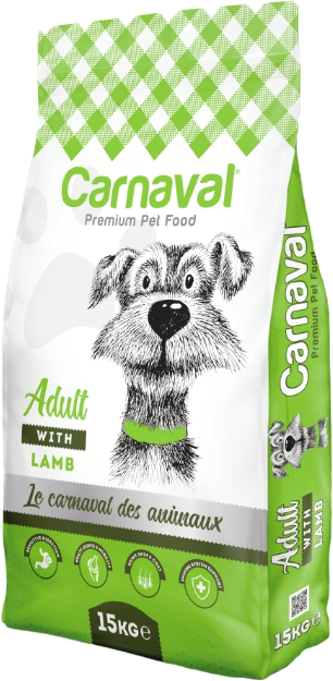 Carnaval Premium Kuzu Etli ve Pirinçli Yetişkin Köpek Maması 15 kg