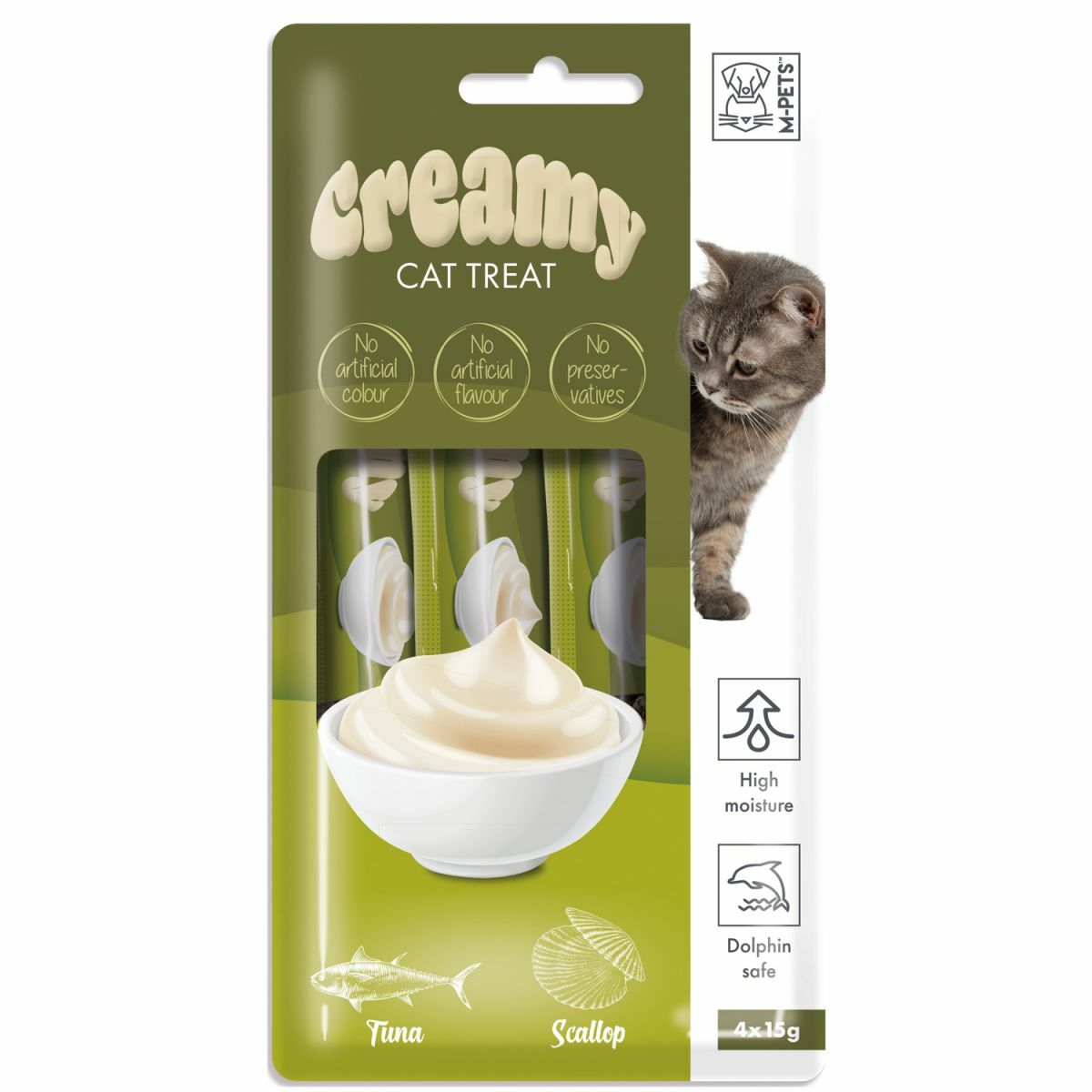 reamy Ton Balıklı Deniz Taraklı Sıvı Kedi Ödülü 4X15 gr