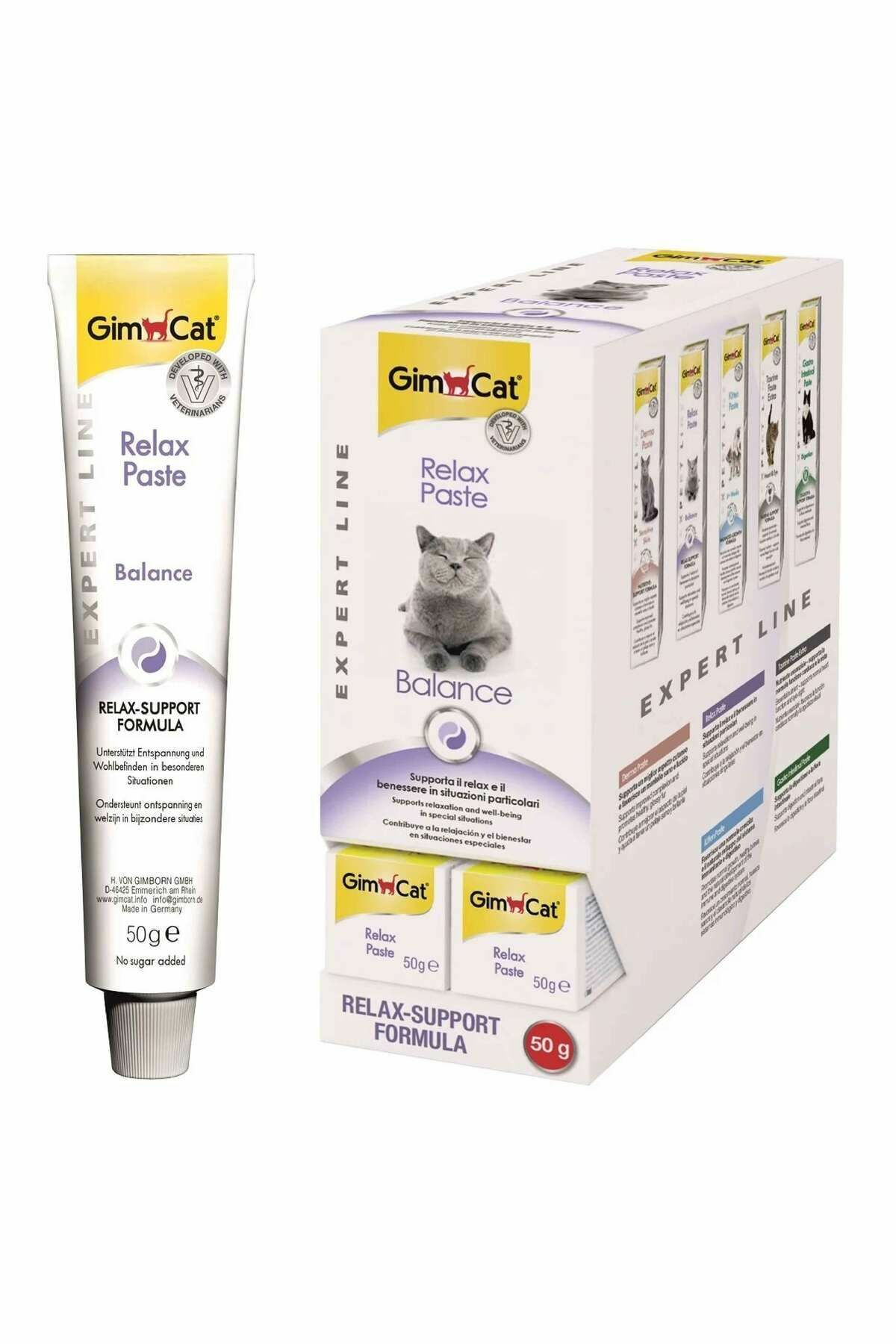 Relax Rahatlatıcı Şekersiz Kedi Macunu 50 gr