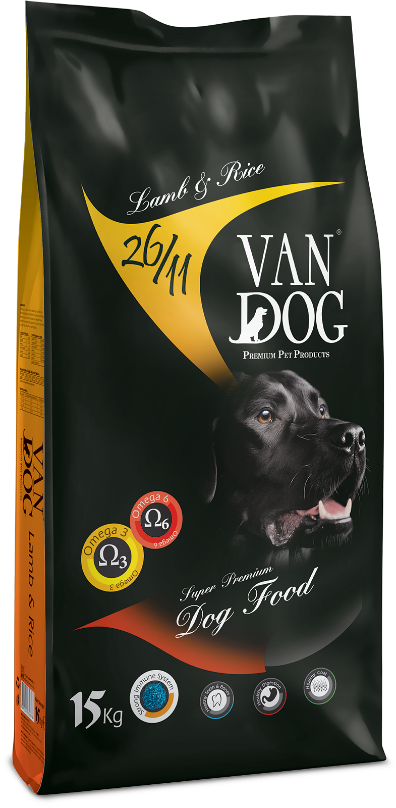VanDog Kuzu - Pirinç Köpek Maması 15 Kg