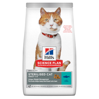 Hill's Young Adult Sterilised Ton Balıklı Yetişkin Kısırlaştırılmış Kedi Maması 10 Kg