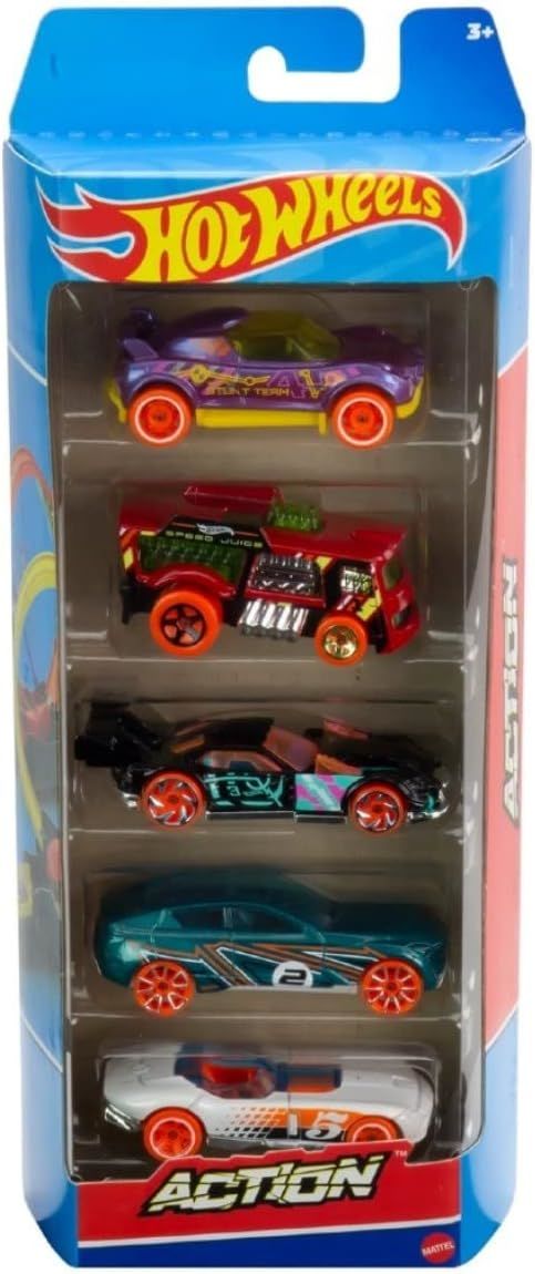 Hot Wheels 5'li Araba Seti Action HFV85