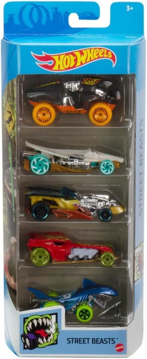 Hot Wheels 5'li Araba Seti Street Beasts