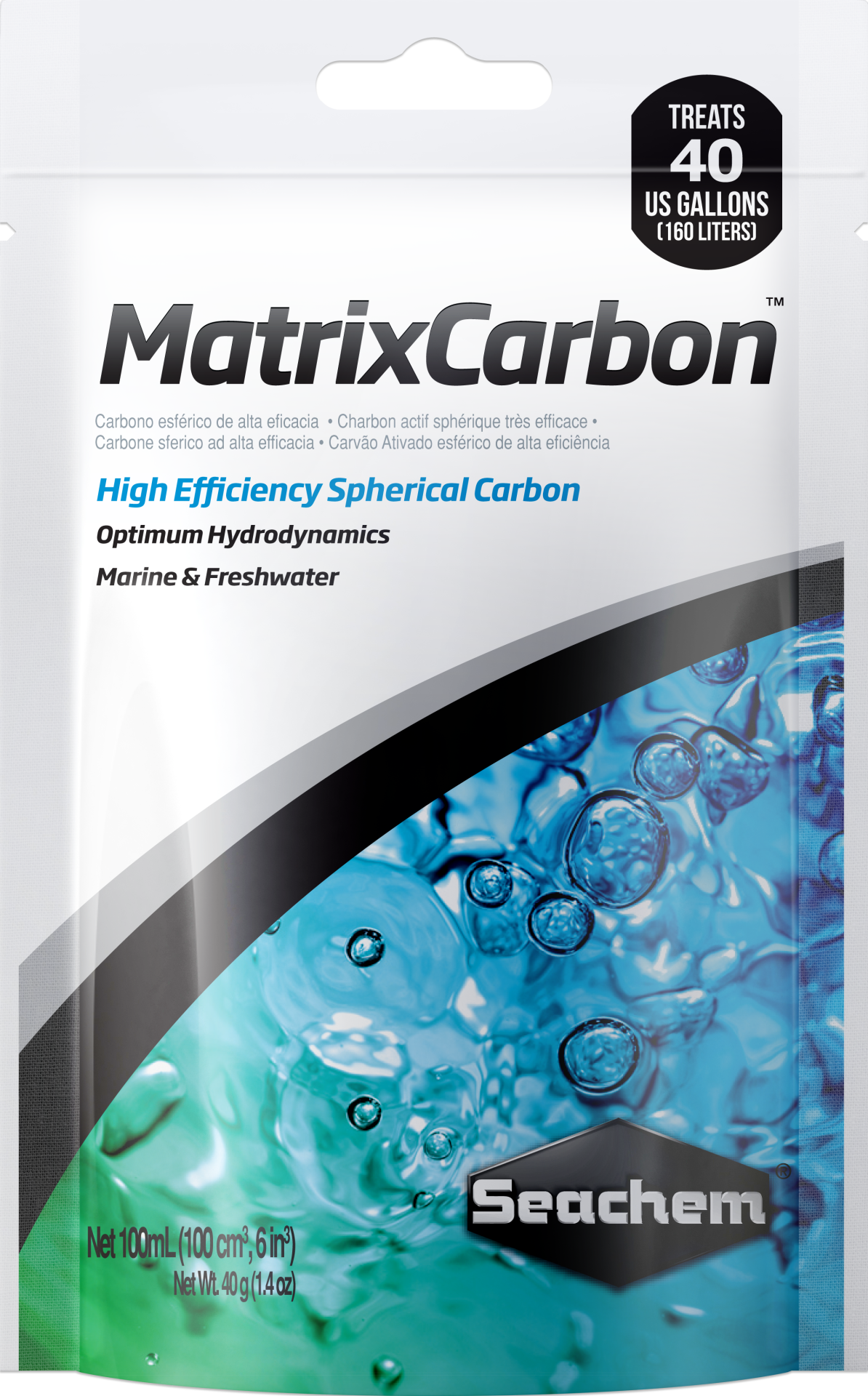 Seachem MatrixCarbon Akvaryum Filtre Malzemesi 100 ml