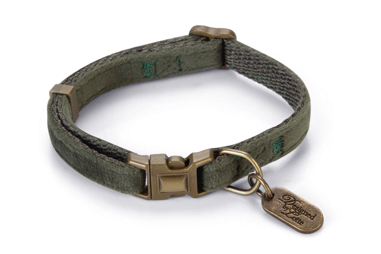 Karlie Lotte Kedi Tasması 30Cm x 10mm Yeşil