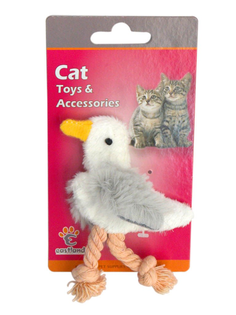 Eastland Peluş Hışırtılı Kedi Oyuncağı Tavuk 6 Cm