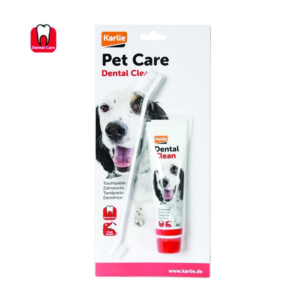 Karlie Köpek Diş Fırçası+Macunu 85 Gr