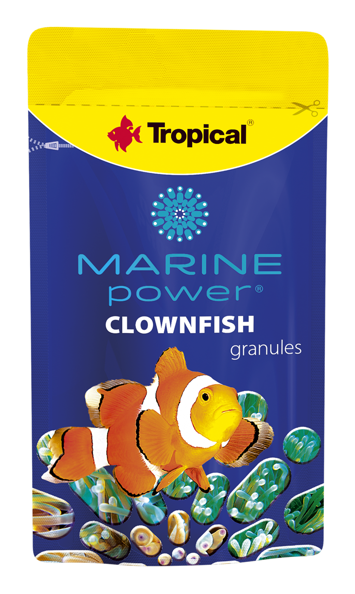 Tropical Marine Power Clownfish Granules Balık Yemi 15 gr