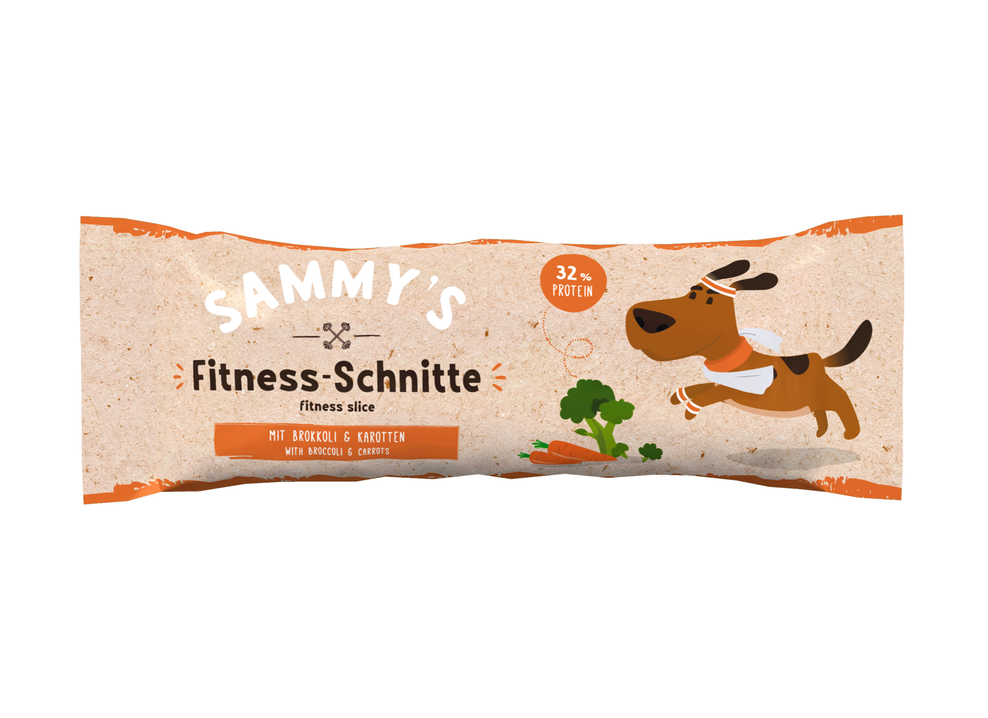 Bosch Sammy's Fitness Schnitte Havuç - Brokoli Köpek Atıştırmalığı 25 gr