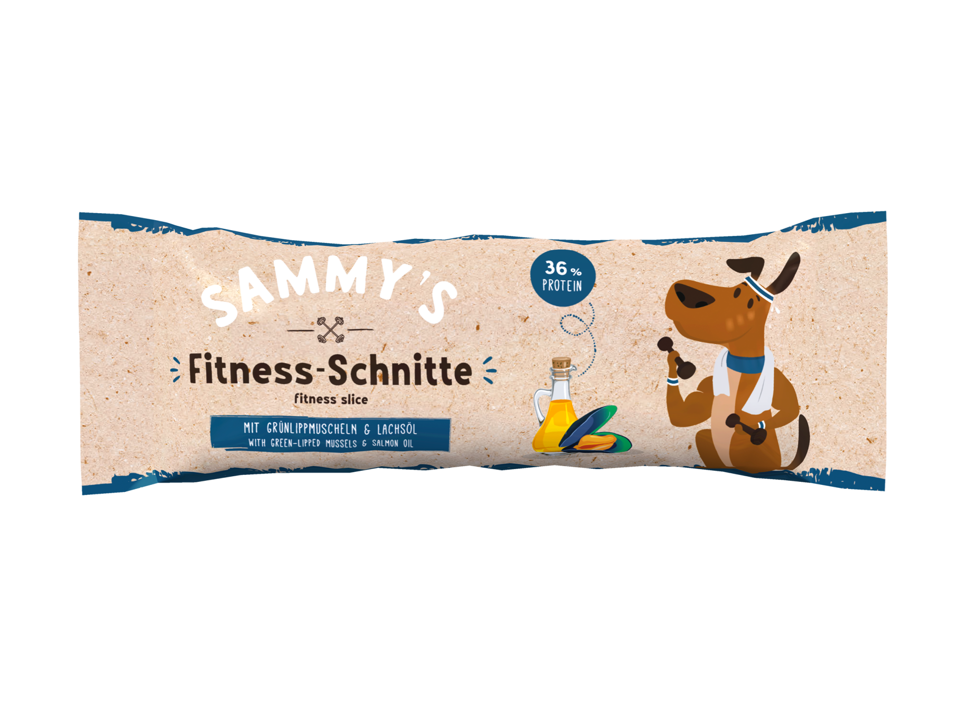 Bosch Sammy's Fitness Schnitte Somon - Midye Köpek Atıştırmalığı 25 gr