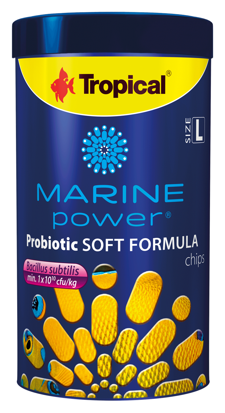Tropical Marine Power Probiotic Soft Formula Size L Balık Yemi 250 ml