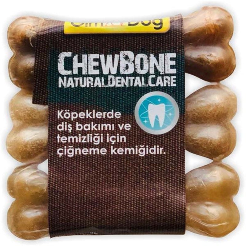 Gimdog Mordimi Press kemik 50 gr - 9cm 3 lü Naturel