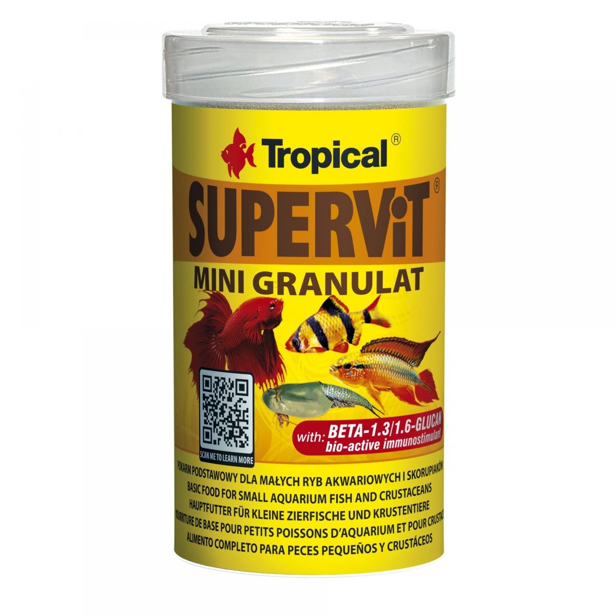 Tropical Supervit Mini Granulat Balık Yemi 250 ml