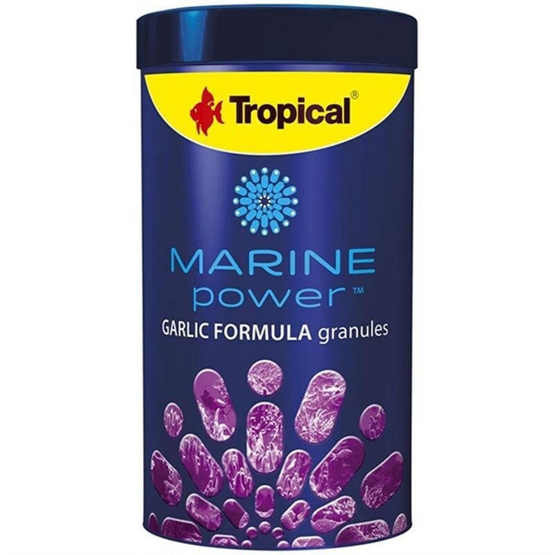 Tropical Marine Power Garlic Formula Granules Balık Yemi 1000 ml