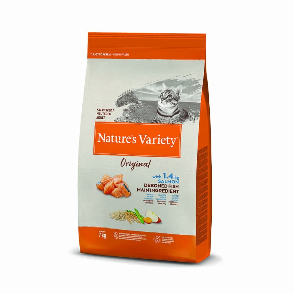 Natures Variety Kedi Sterilized Salmon 7 Kg