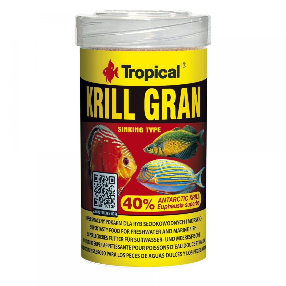 Tropical Krill Gran Akvaryum Balık Yemi 100 ml