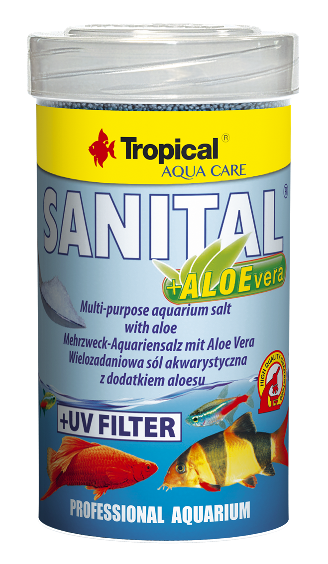 Tropical Sanital Alovera Akvaryum Tuzu 100 ml