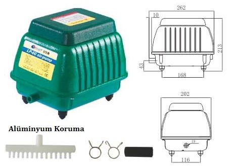Resun Akvaryum Hava Komprösörü Lp60