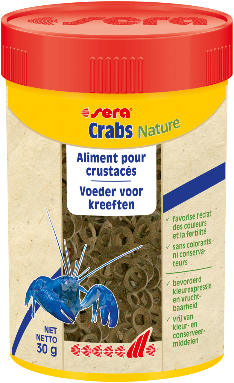 Sera Crabs Nature Kabuklu Yemi 100 ml