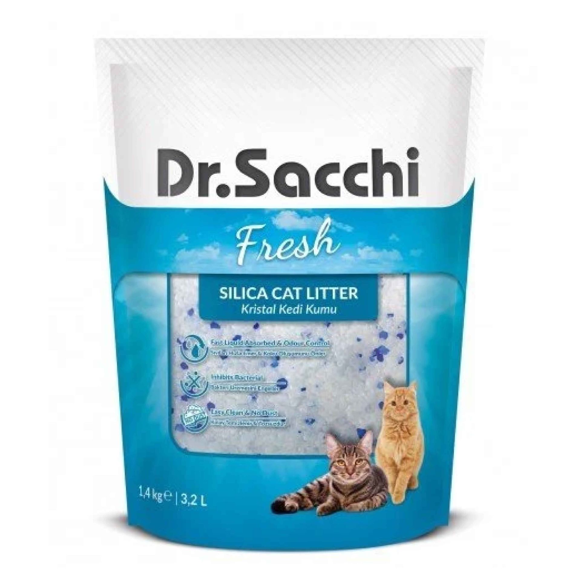 Dr.Sacchi Silica Kedi Kumu 1,4 kg