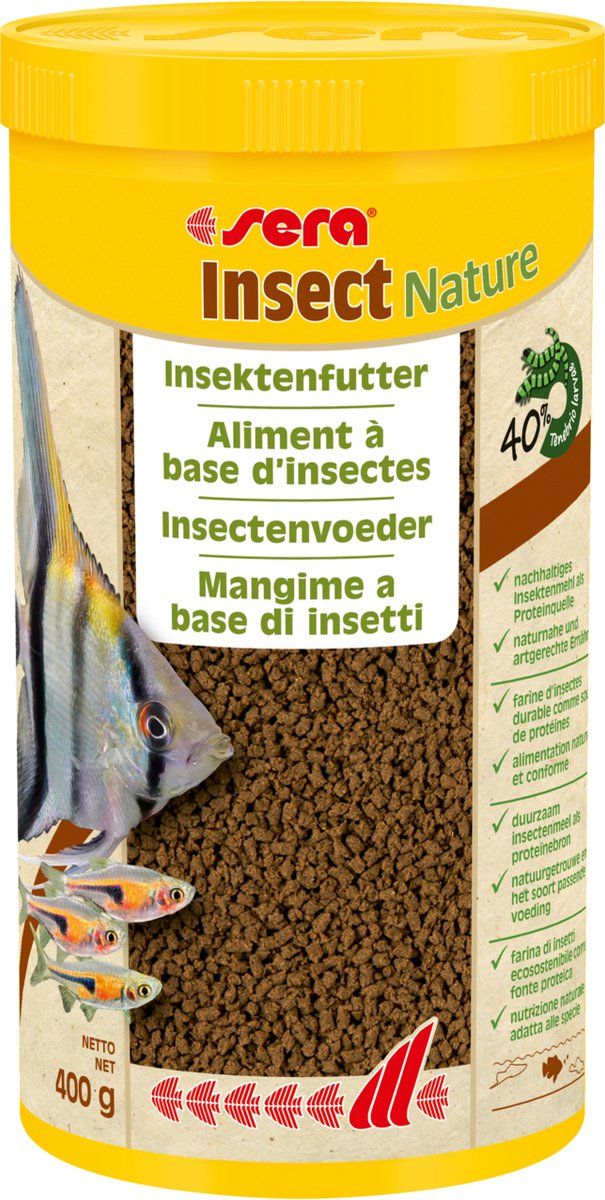 Sera Insect Nature Balık Yemi 1000 ml