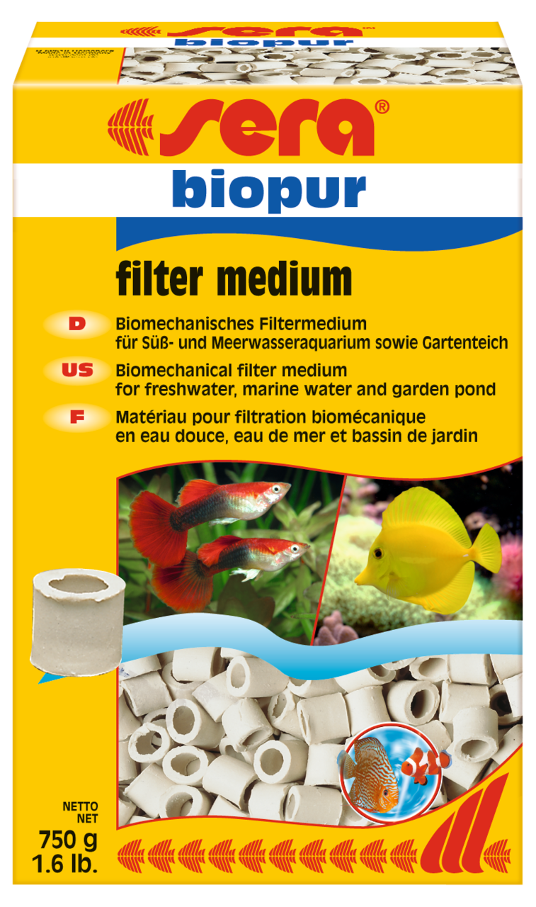 Sera Biopur Filter Medium Akvaryum Filtre Malzemesi 750 gr
