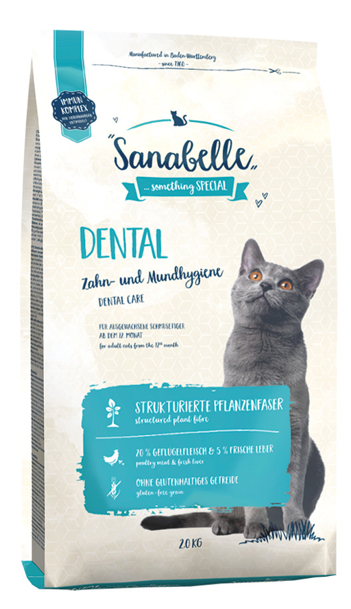 Sanabelle Dental Diş Bakımı İçin Yetişkin Kedi Maması 2 Kg