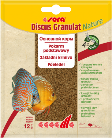 Sera Discus Granulat Nature Balık Yemi 12 gr