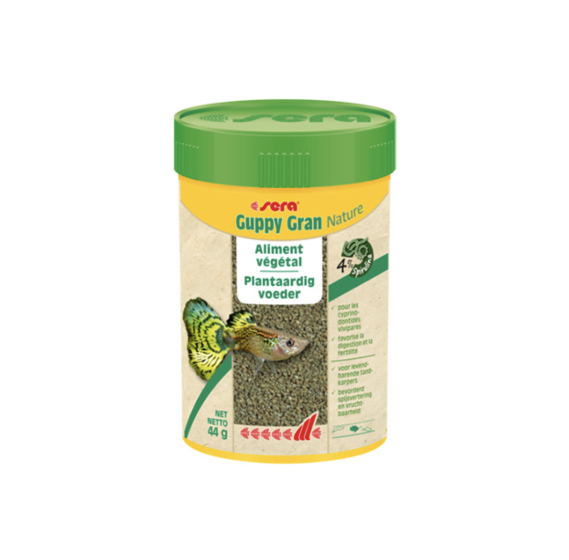Sera Guppy Gran Nature Balık Yemi 100 ml
