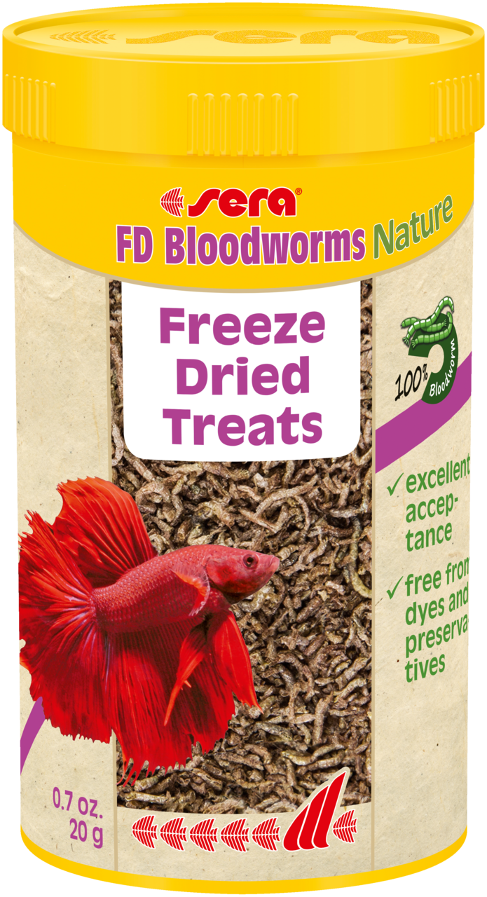 Sera FD Bloodworms (Kan Kurdu) 250 ml