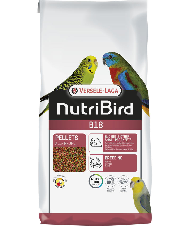 Versele-Laga Nutribird B18 Muhabbet Pelet Yem 10 Kg
