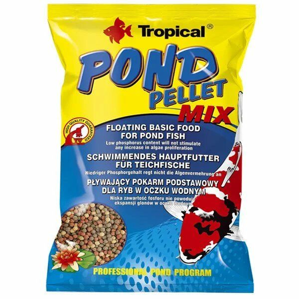 Tropical Pond Pellet Mix Granül Balık Yemi 1000 ml