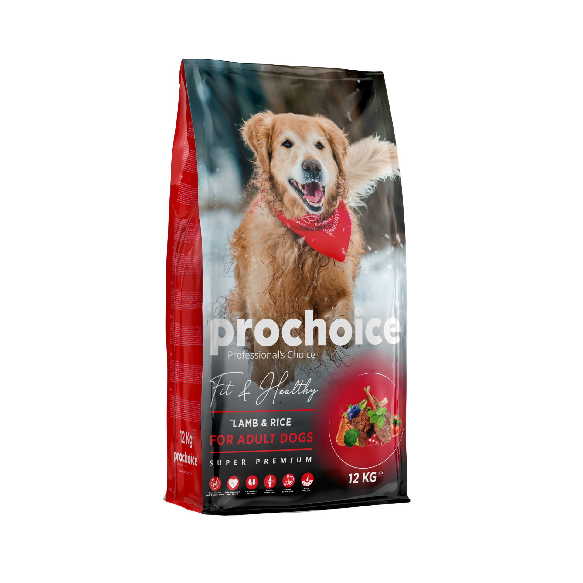 Prochoice Fit & Healthy - Adult Lamb & Rice Köpek Maması 3 Kg