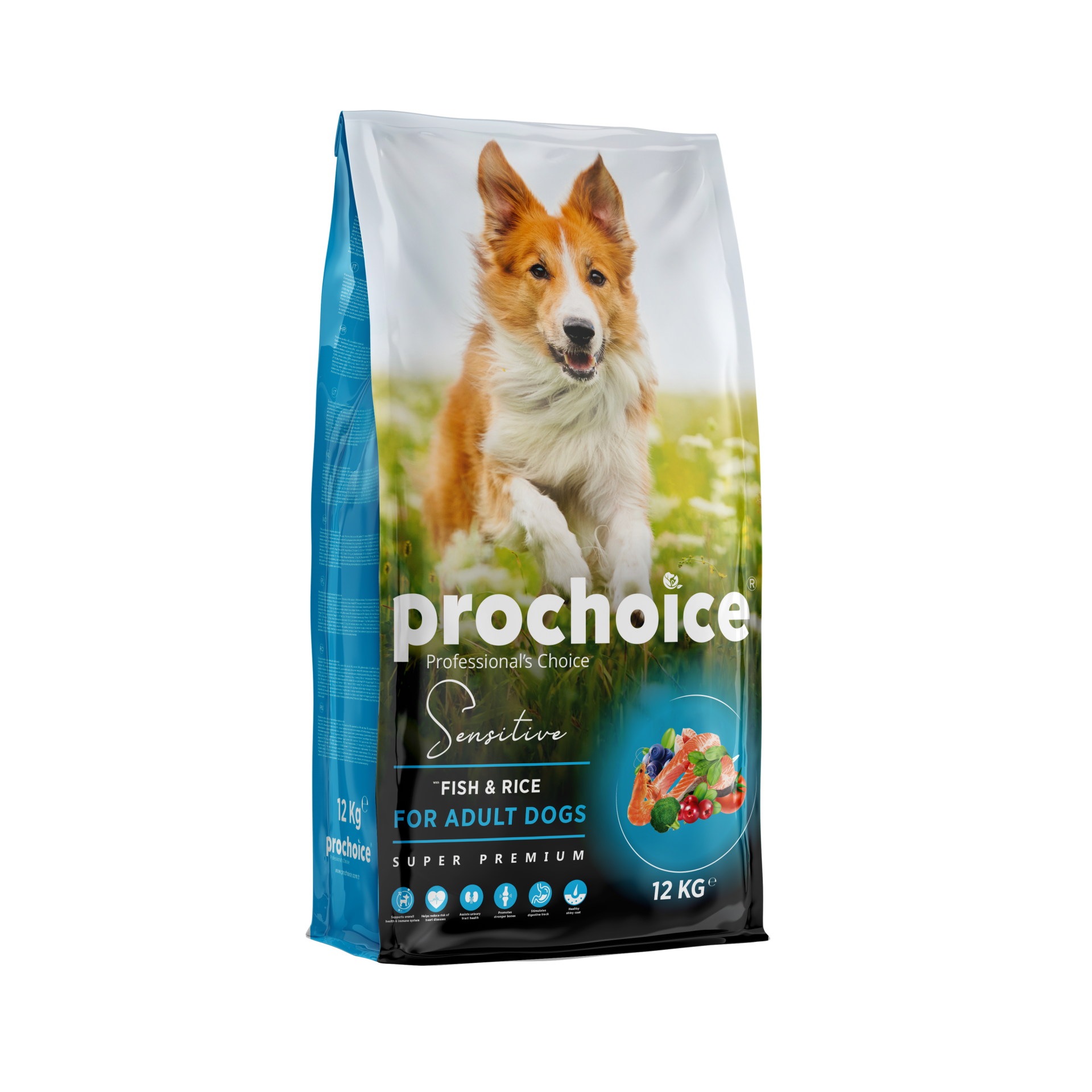 Prochoice Sensitive - Adult Fish & Rice Köpek Maması 12 Kg