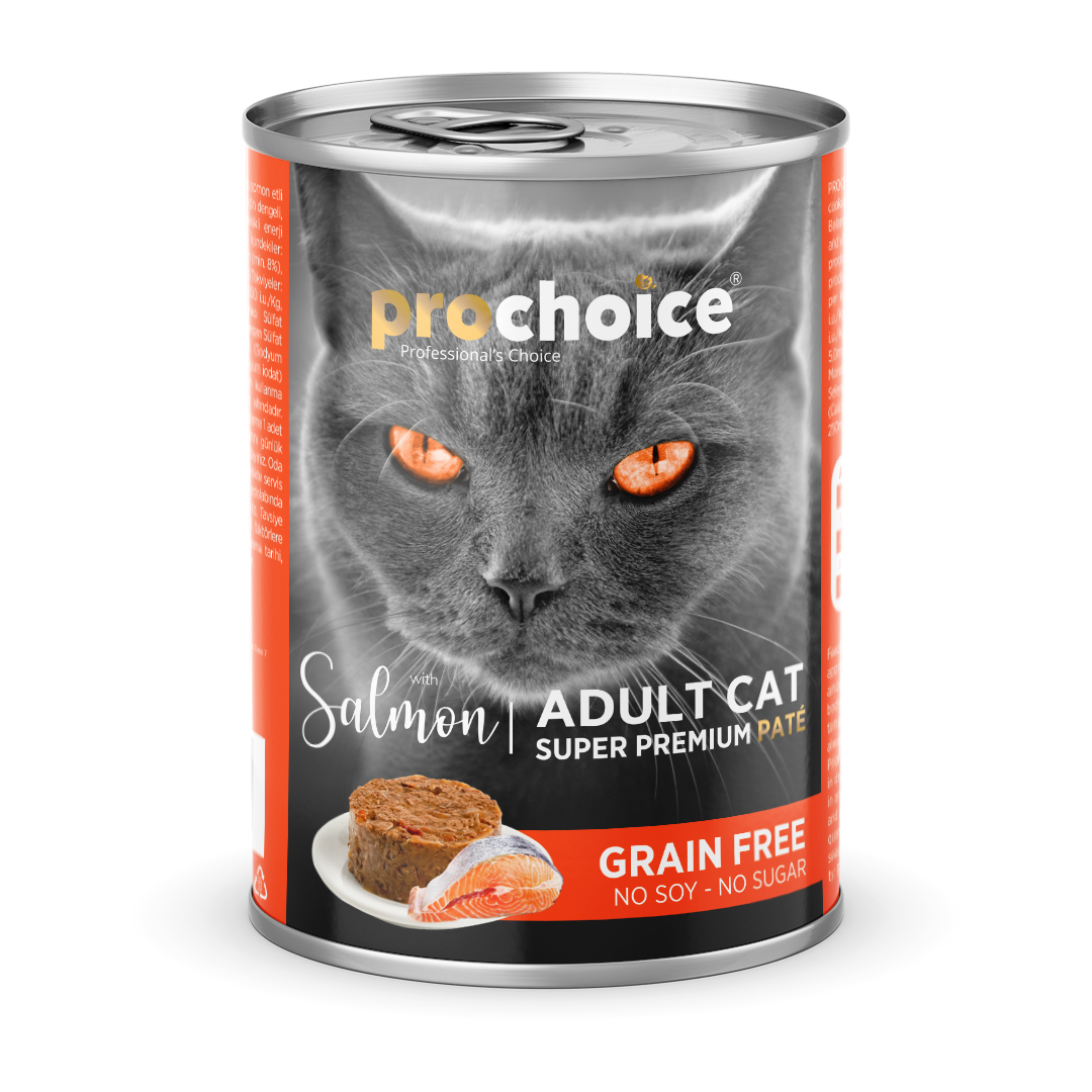 Prochoice Salmon Pate For Adult Cats Yaş Kedi Maması 400 gr