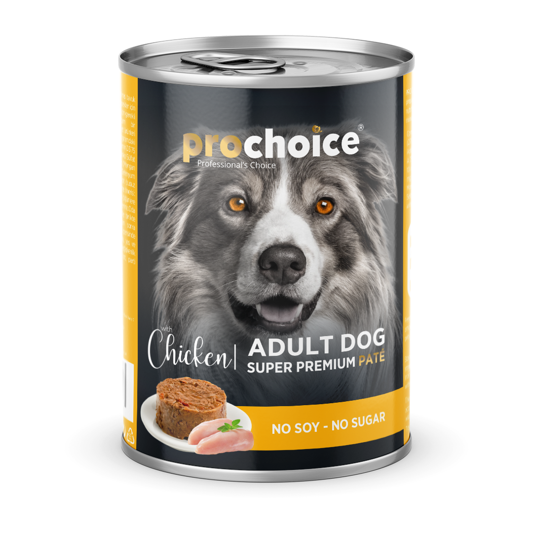 Prochoice Chicken & Rice Pate For Adult Dogs Yaş Köpek Maması 400 gr