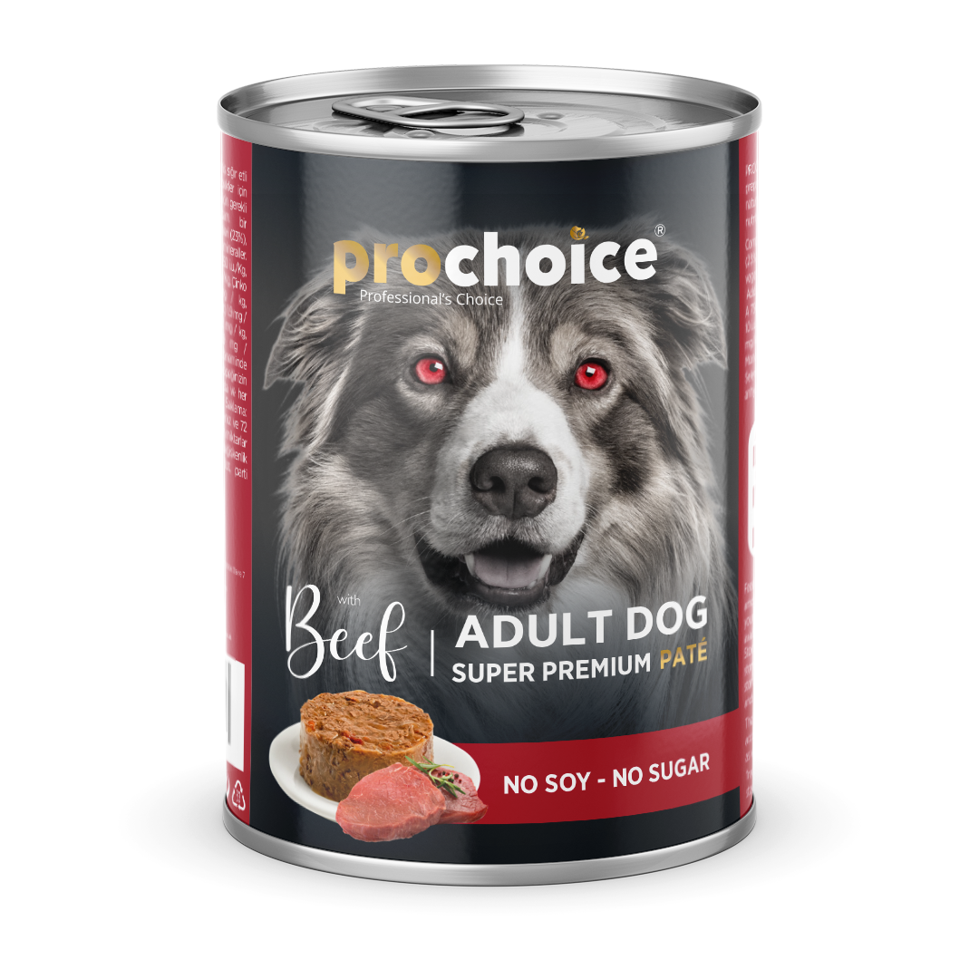 Prochoice Beef & Rice Pate For Adult Dogs Yaş Kedi Maması 400 gr