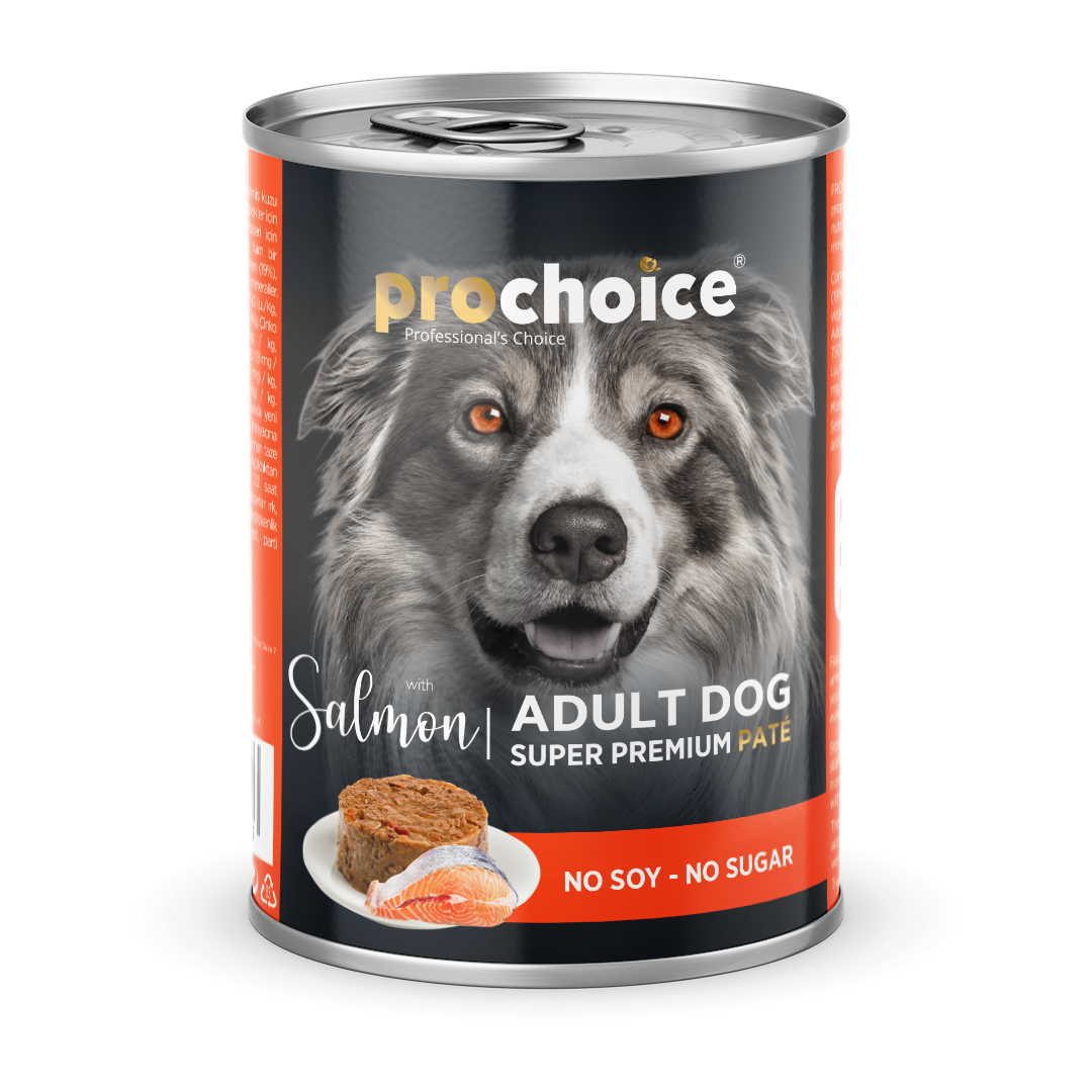 Prochoice Salmon & Rice Pate For Adult Dogs Yaş Kedi Maması 400 gr
