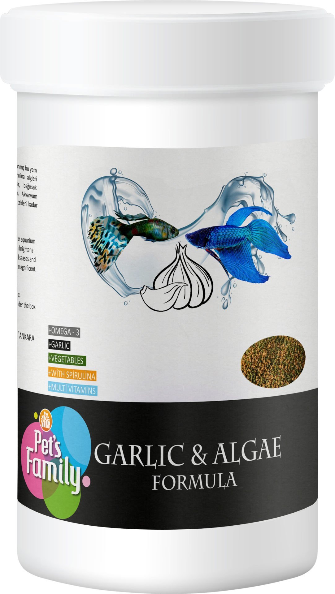 Pet’s Family Garlıc & Algae Formula 100ml/50 Gr