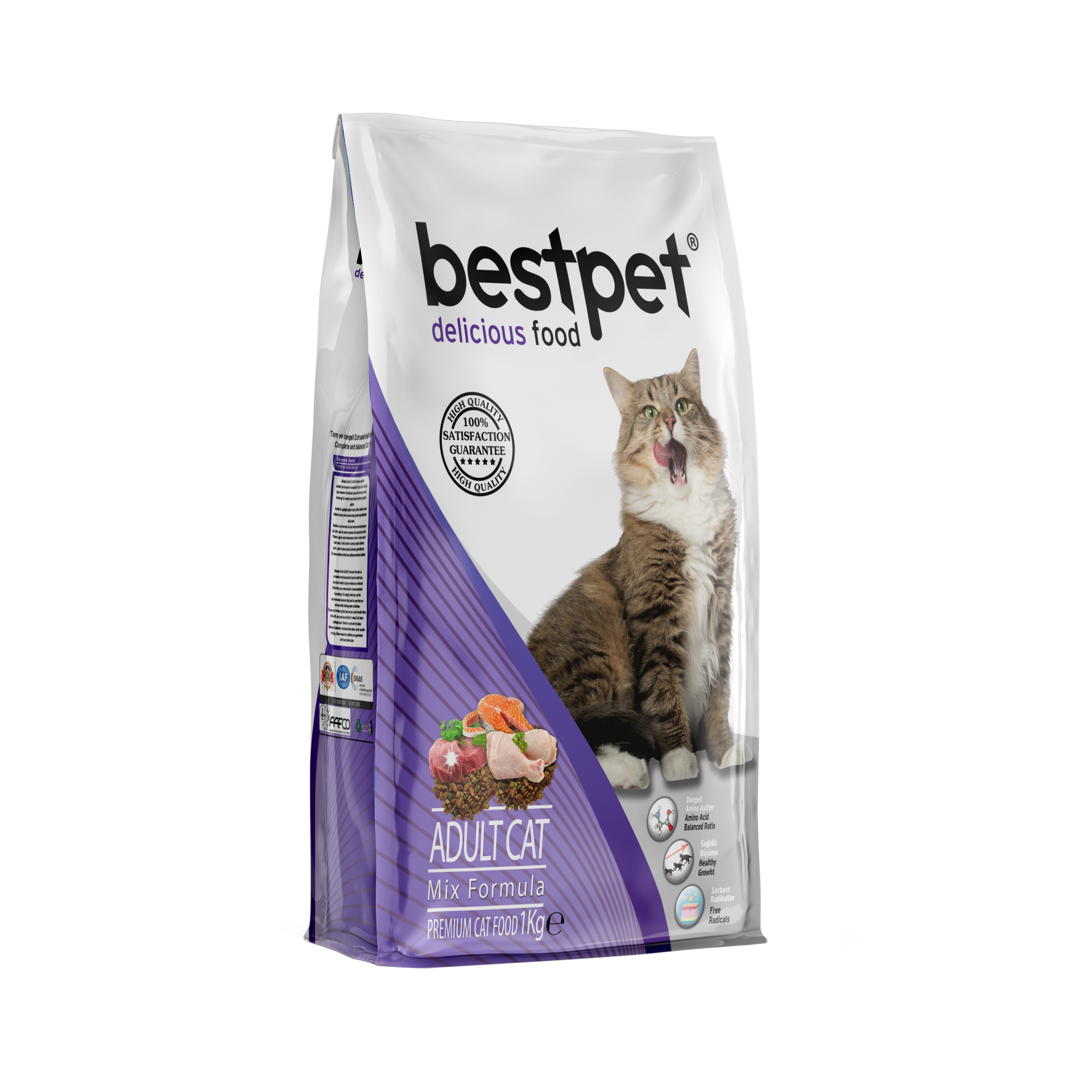 Bestpet Adult Mix Kedi Maması 1 Kg