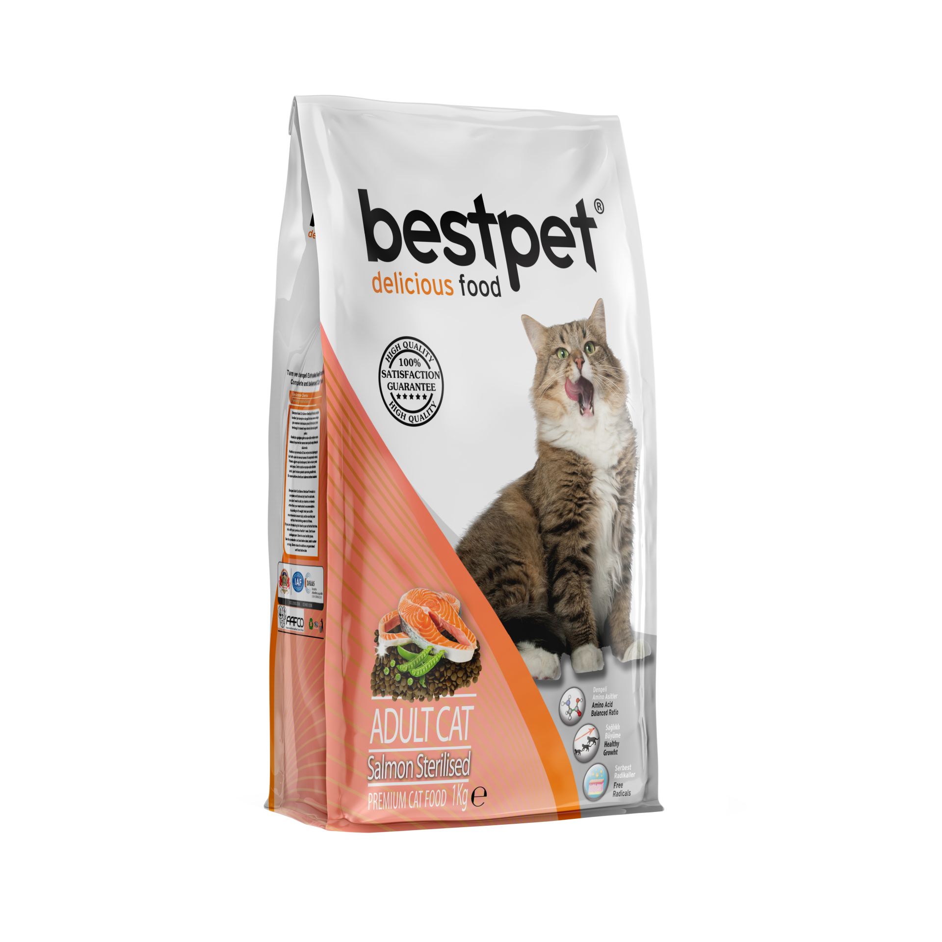 Bestpet Sterilised Cat Salmon 1 Kg