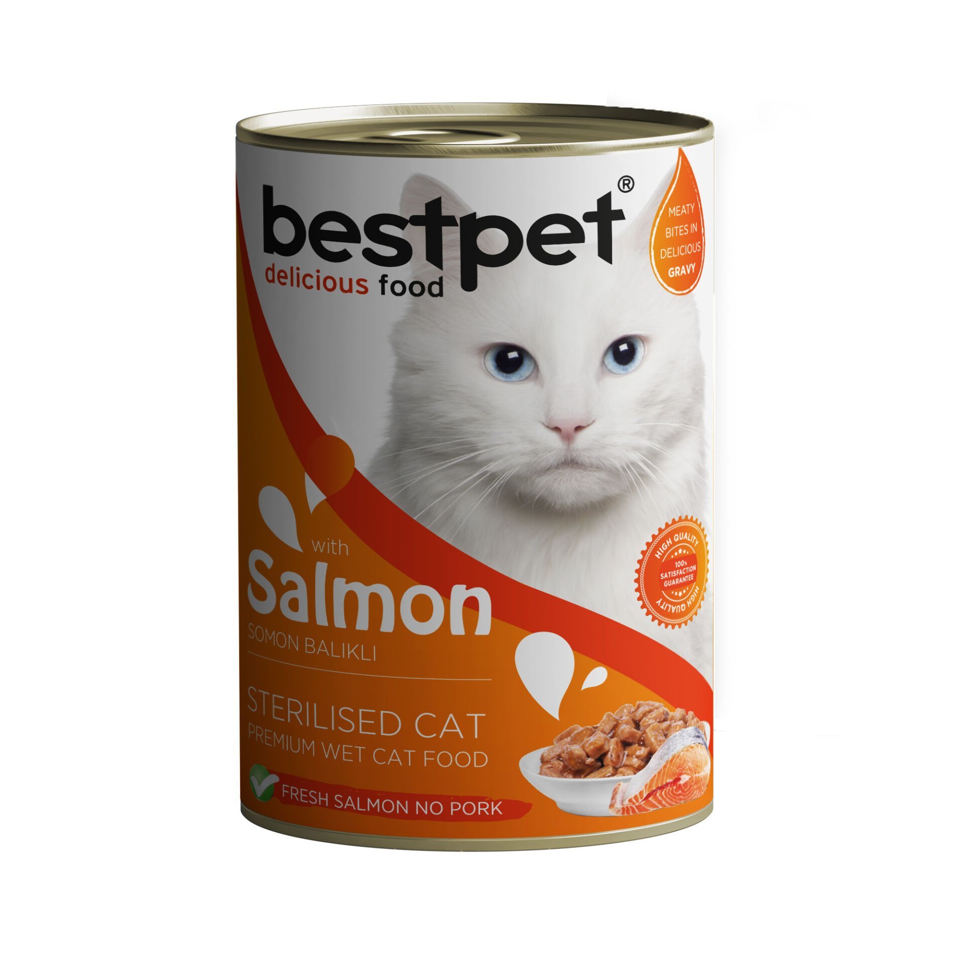 Bestpet Salmon In Sterilised Yaş Köpek Maması 400 gr