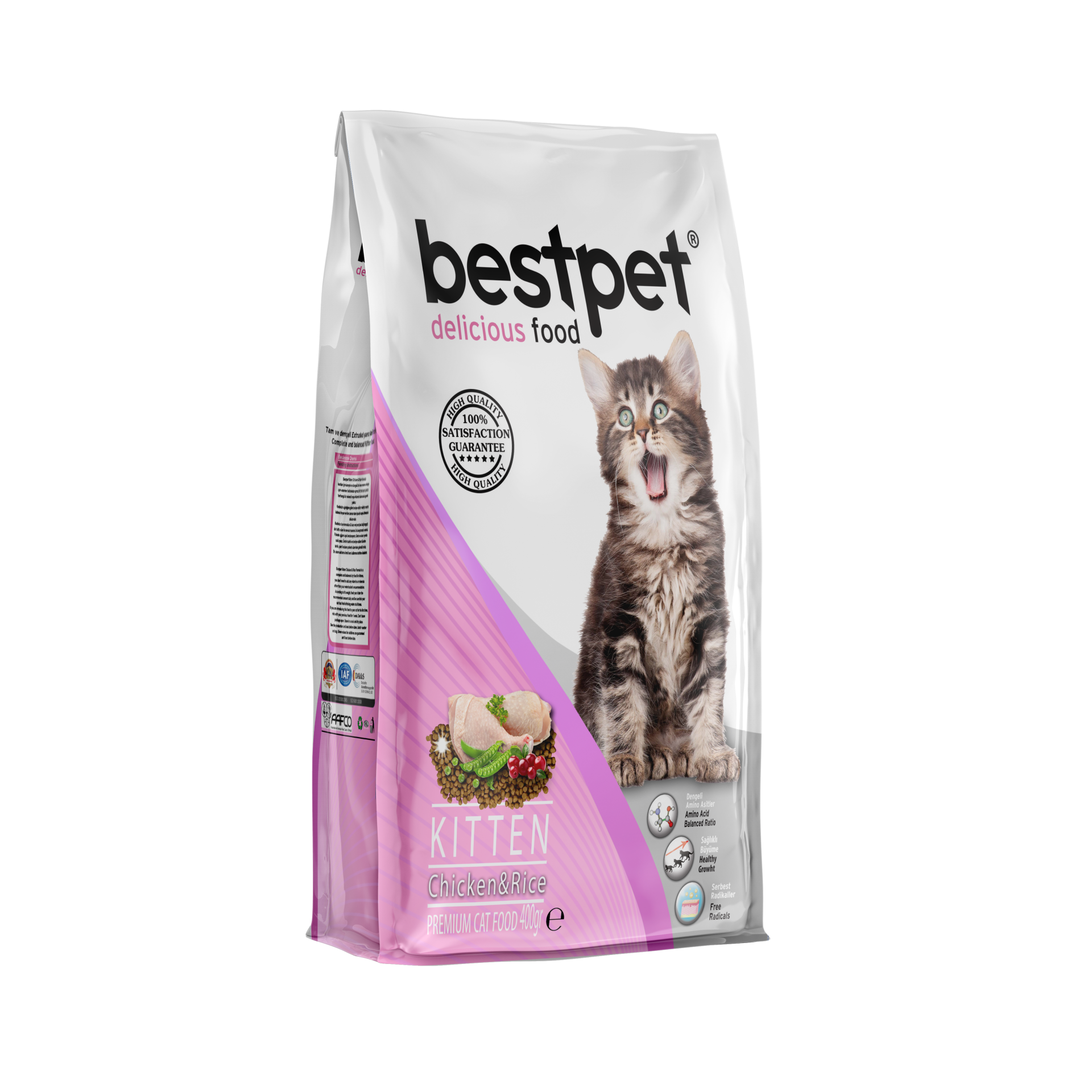 Bestpet Kitten Chicken Kedi Maması 400 gr