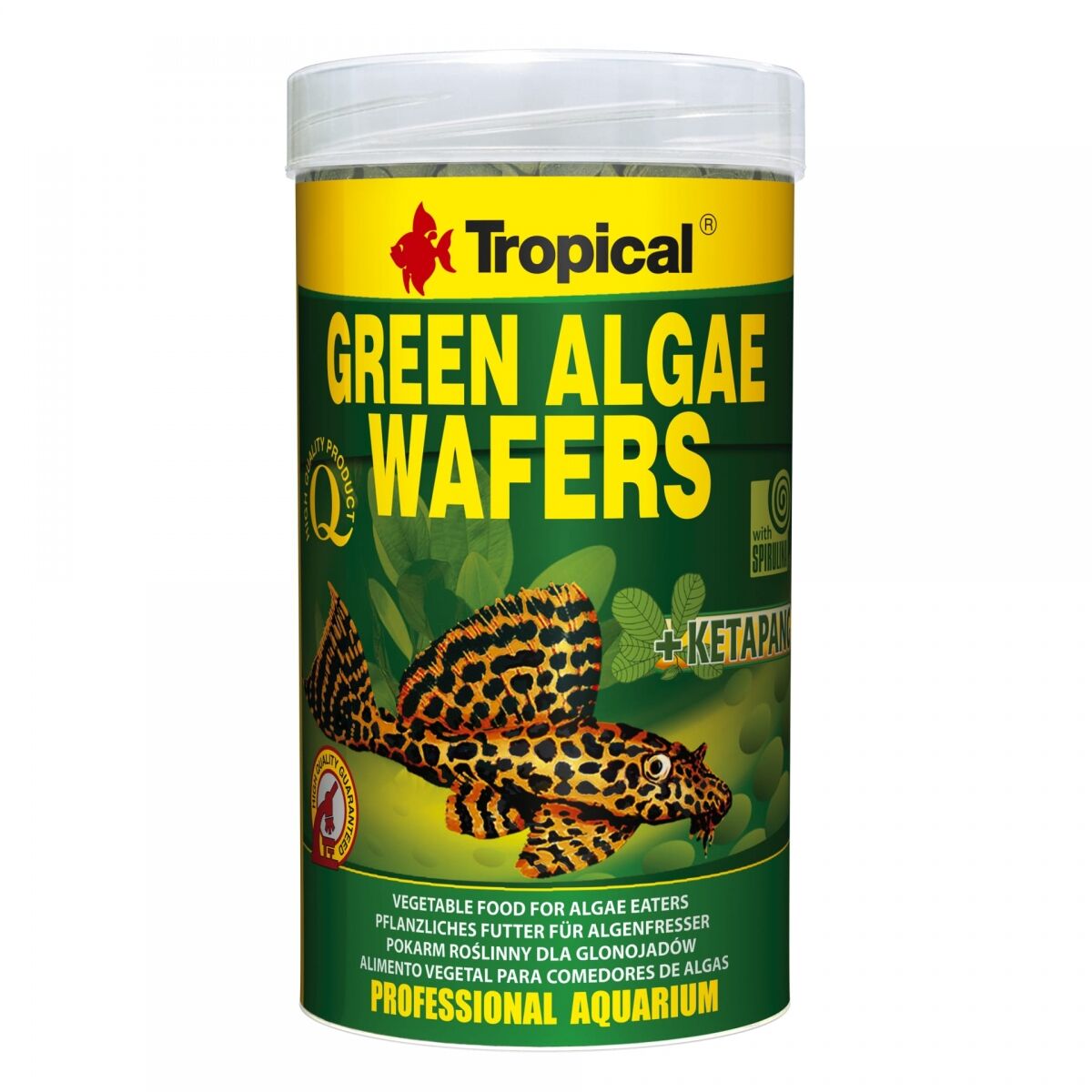Tropical Green Algae Wafers Balık Yemi 250 ml