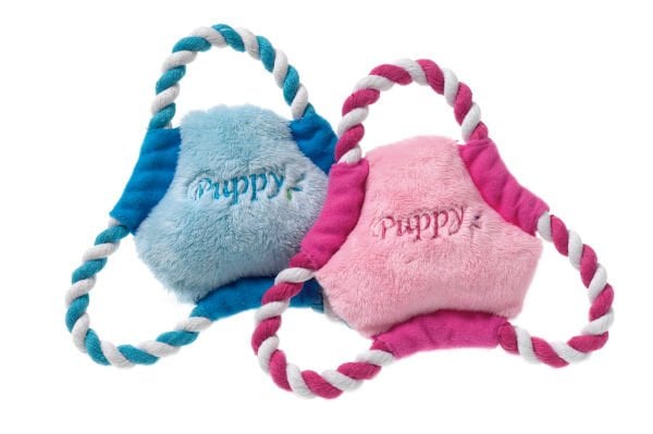 Karlie Yavru Köpek Peluş Frizbi 17Cm Karışık Renkli