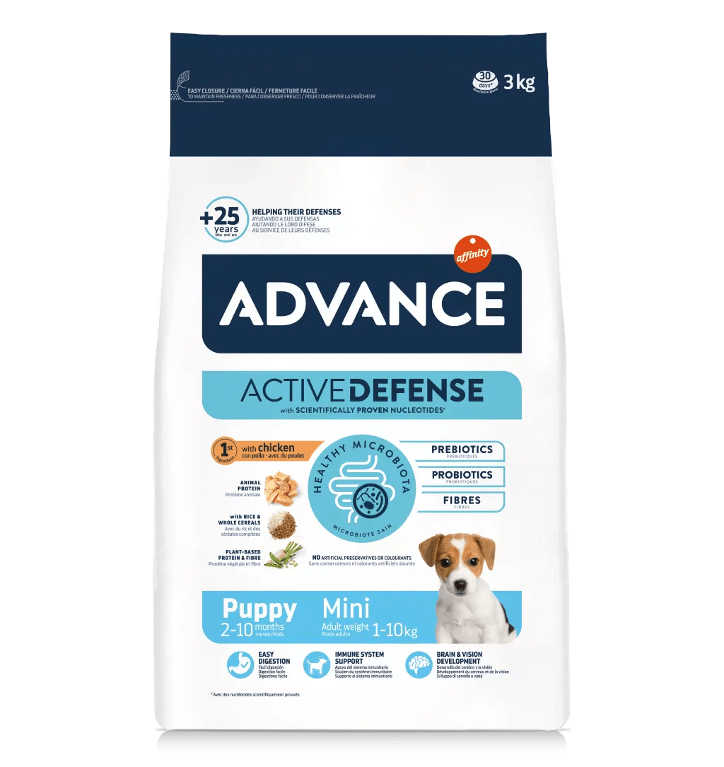 Advance Active Defence Küçük Irk Yavru Köpek Maması 7 Kg