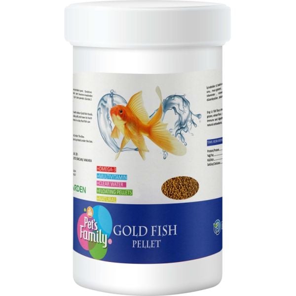 Pet’s Family Gold Fish Pellet 100ml/40 Gr