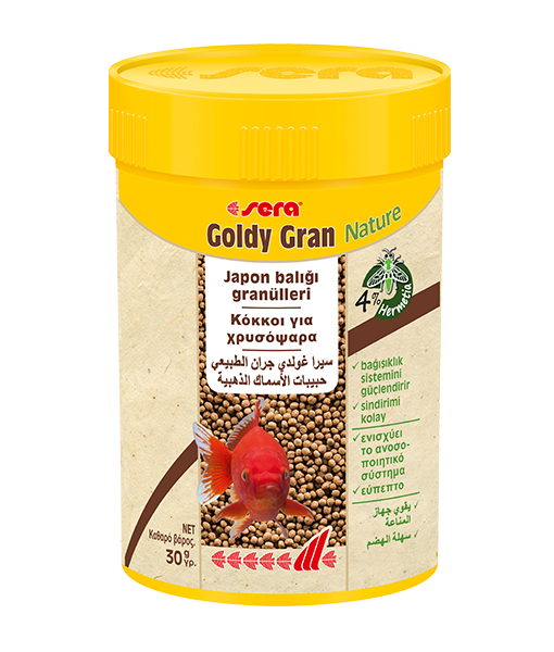 Sera Goldy Gran Nature Balık Yemi 100 ml