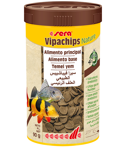 Sera Vipachips Nature Balık Yemi 250 ml