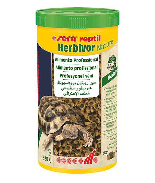 Sera Herbivor Nature Profesyonel Otçul Sürüngen Yemi 1000 ml